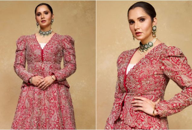 Sania Mirza Shines at Anant Ambani and Radhika Merchant’s Wedding