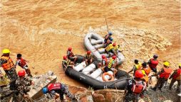 Nepal landslide: Rescuers retrieve 11 bodies after two buses swept into River