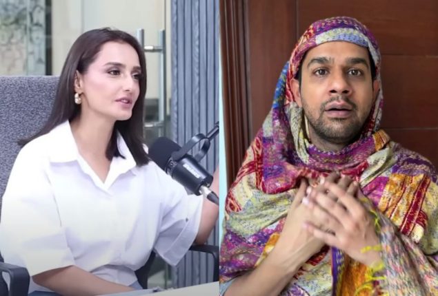 Ali Gul Pir hilariously mimics on Momal Sheikh’s struggles video
