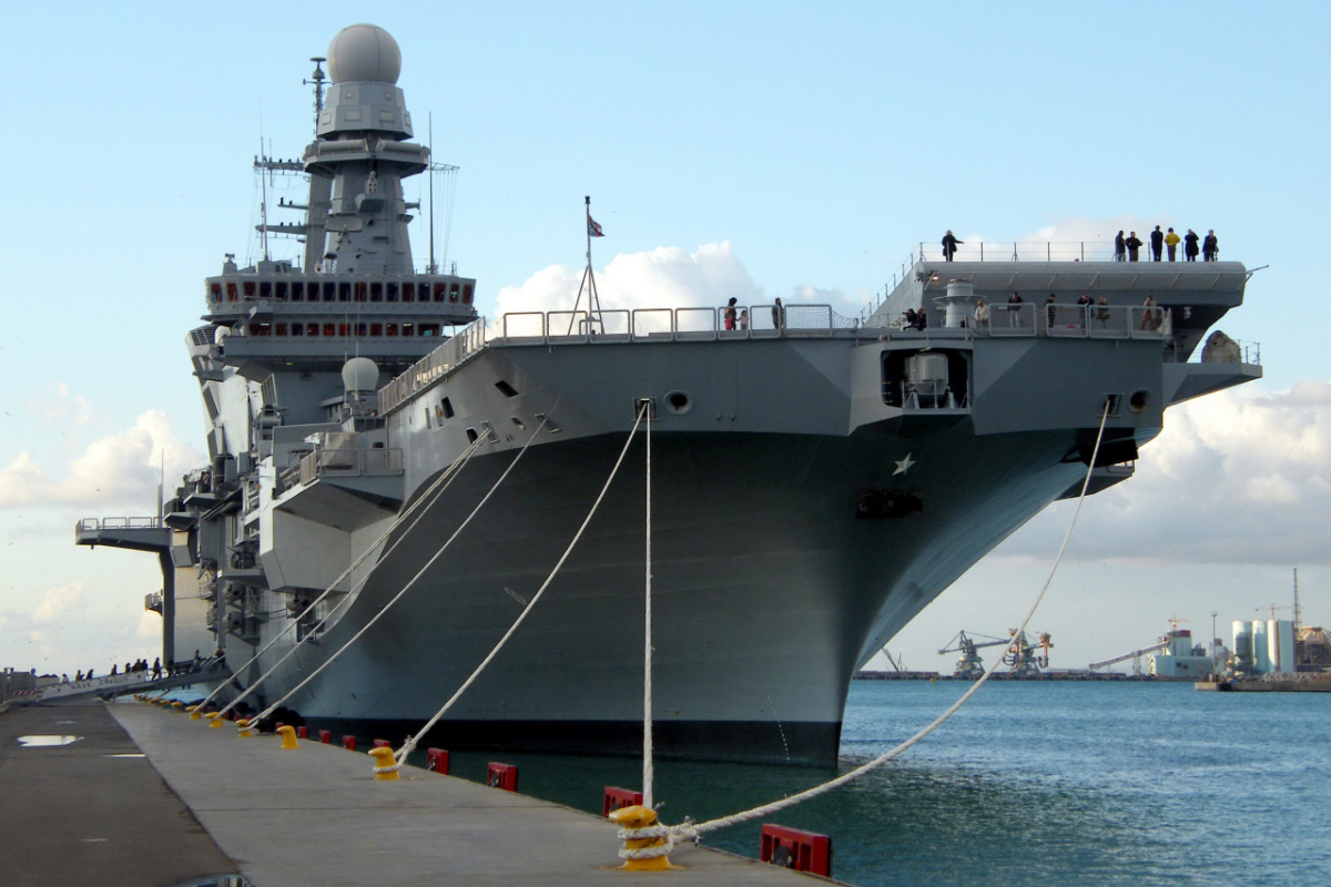 Italian Naval fleet joins Australia in war games, prepares for Philippines tour