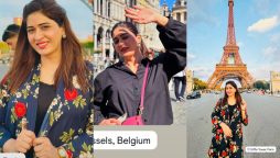 Aroosa Khan captures stunning photos at the Eiffel Tower in Paris