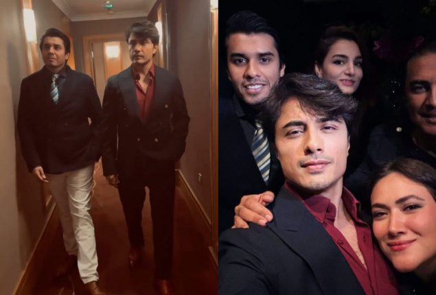 Ali Zafar captures the joy from brother Zain Zafar’s birthday bash