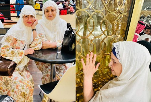 Saba Faisal and Sadia Faisal’s heartfelt Umrah journey