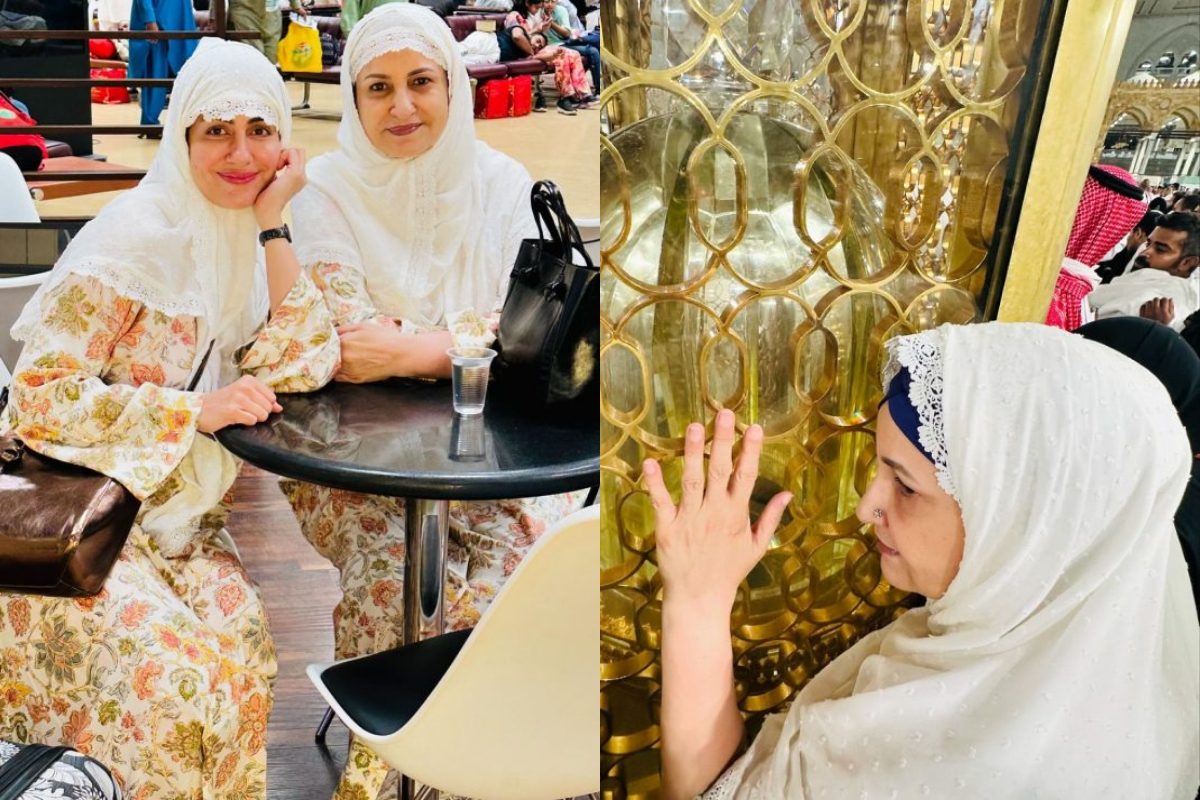 Saba Faisal and Sadia Faisal’s heartfelt Umrah journey