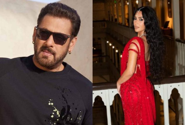 Salman Khan Gives Unforgettable Stare to Kim Kardashian, Sparks Online Reactions