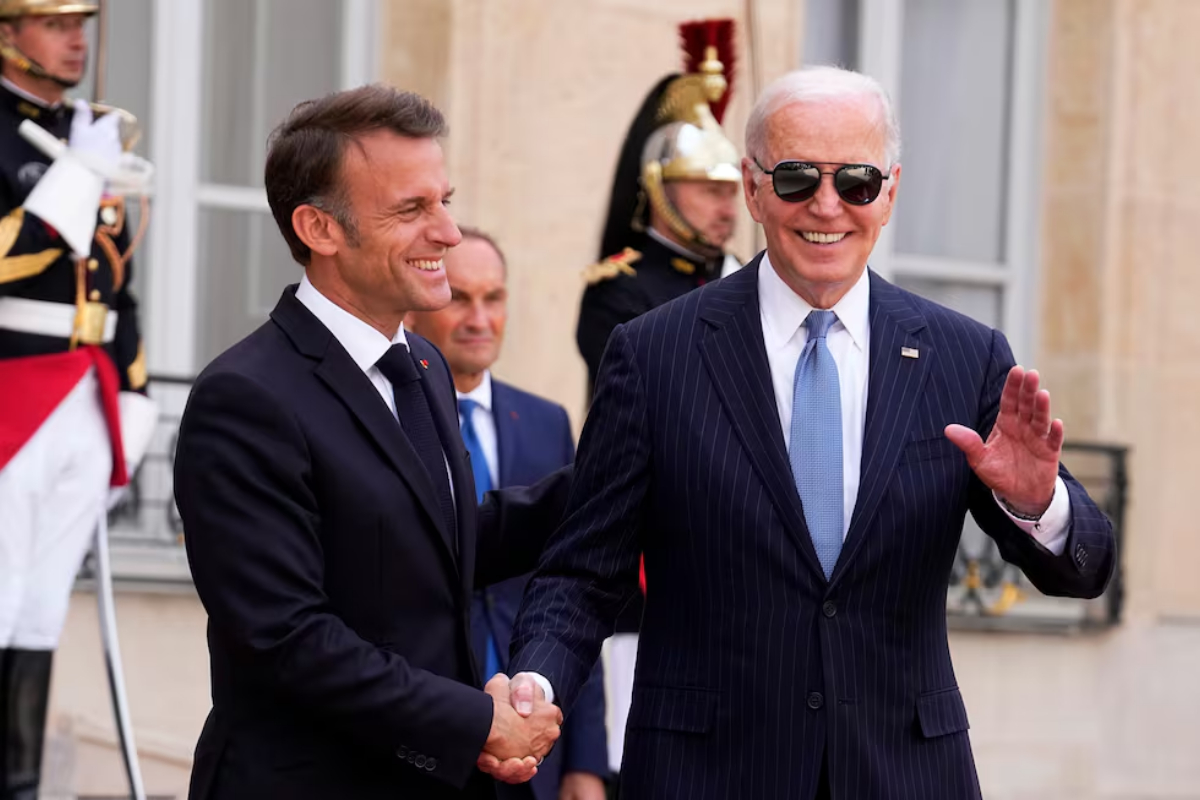 Macron applauds Biden's 'Courage' and 'Commitment to duty’