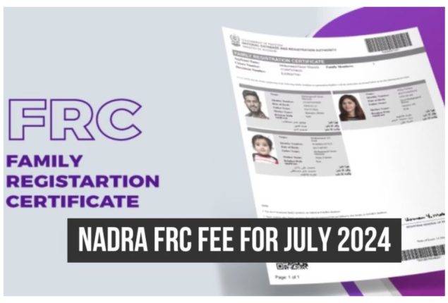 Latest FRC fee for marriage registration starting July 2024