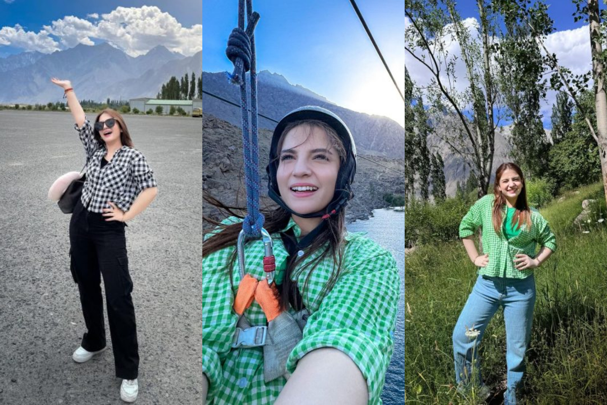 Dananeer Mobeen embraces the summer vacations in breathtaking Skardu