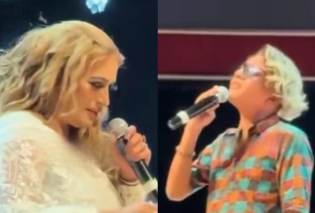 Naseebo Laal’s son draws hilarious reactions for his look and performance