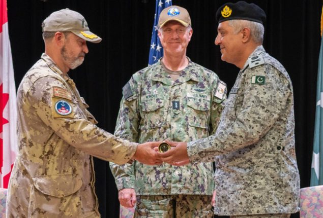 Pakistan Navy takes over command of Combined Task Force-150
