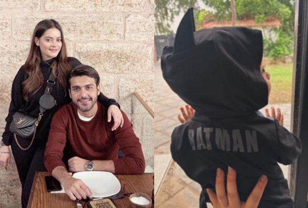 Meet Baby Hasan: Minal Khan and Ahsan Mohsin Reveal Son’s Face