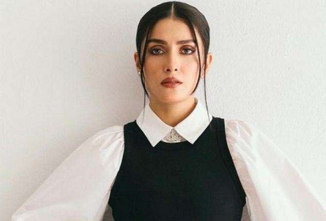 Ayeza Khan Survives Close Call with Fire During On-Location Shoot