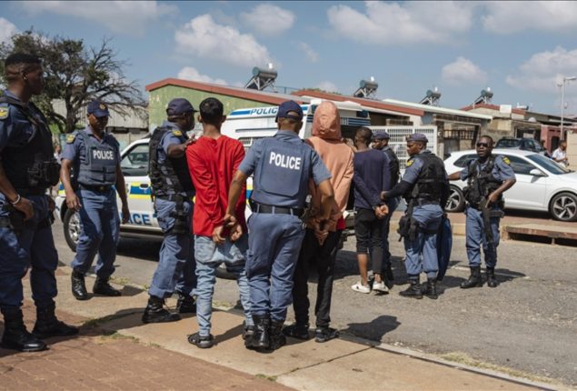 95 Libyans detained by South African police at suspected military camp