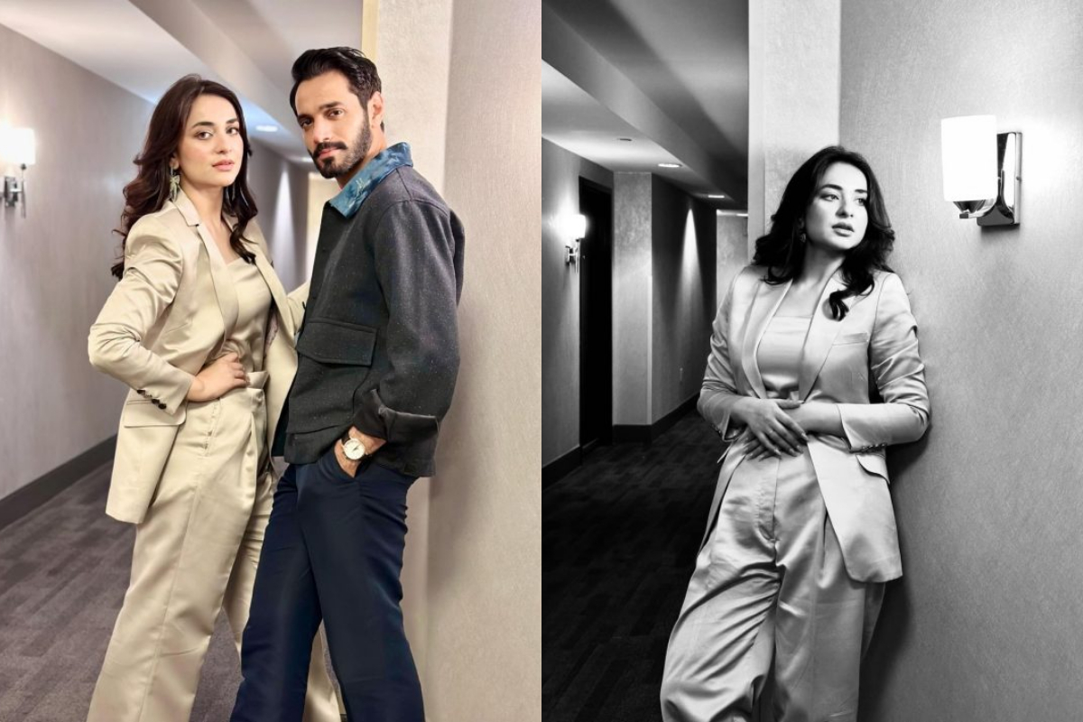 Yumna Zaidi and Wahaj Ali make a stylish appearance in Houston, USA