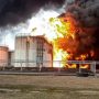 Ukraine strikes Russian Oil depot as Moscow reports progress in Donetsk region