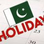 Good News! Pakistanis to get two public holidays next month