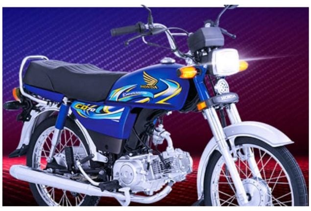 Honda CD 70 Latest Price in Pakistan After Budget 2024–25