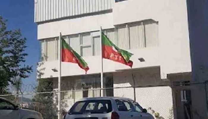 CDA de-seals PTI central secretariat in Islamabad