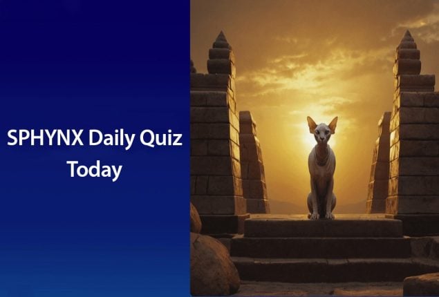 SPHYNX Daily Quiz Today – July 12, 2024