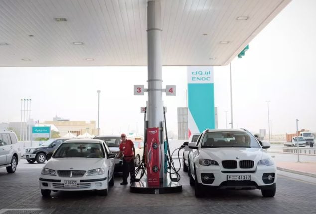 Petrol prices in UAE