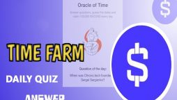 Time Farm Daily Quiz Answer today