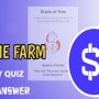 Time Farm Daily Quiz Today – August 26, 2024