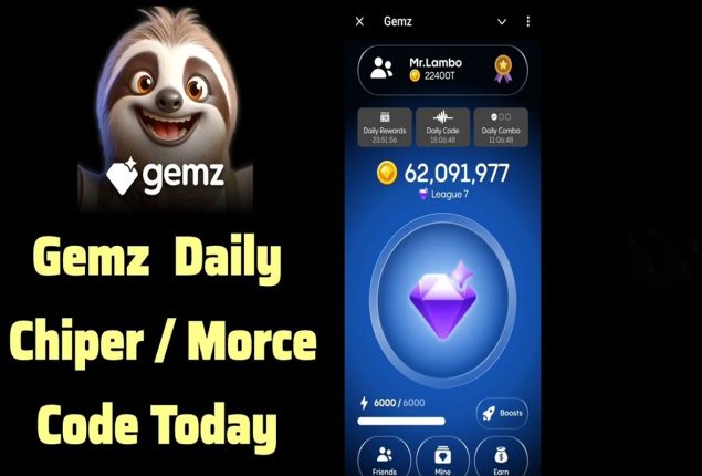 GEMZ Daily Cipher Code Today