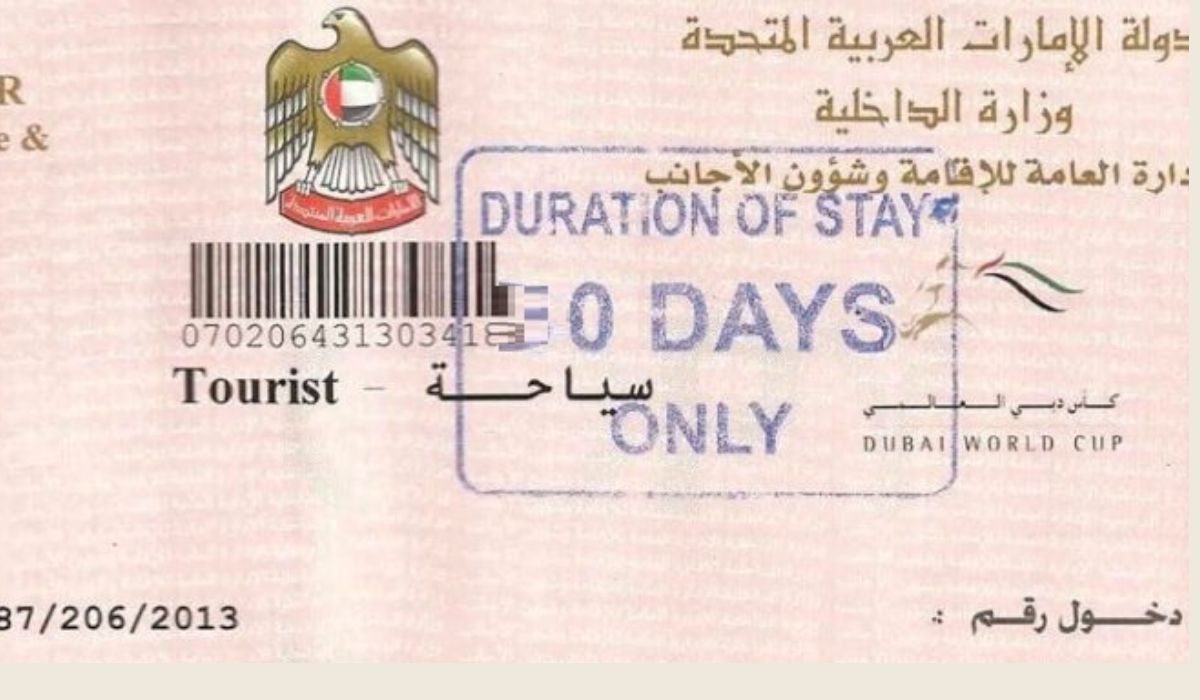 UAE 60 day Visit Visa