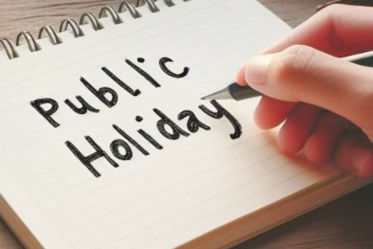Public holiday announced on May 28