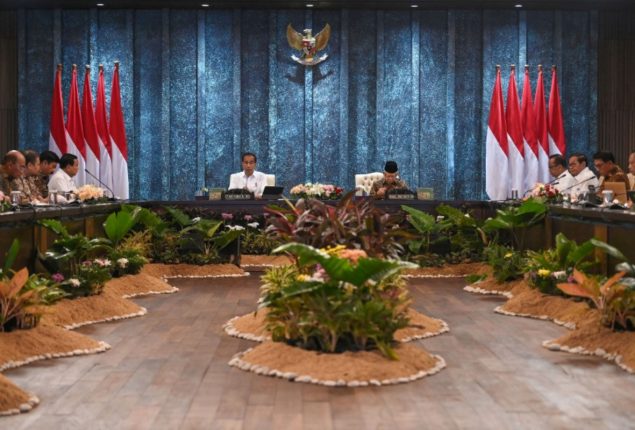 Indonesian President convenes Inaugural cabinet meeting in new capital