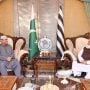 President Zardari meets JUI-F chief Maulana Fazal ur Rehman