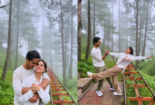 Rabya Kulsoom captures beautiful memories with husband in Murree & Ayubia