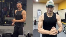 Yumna Zaidi and Minal Khan admire Farhan Ally Agha's fitness