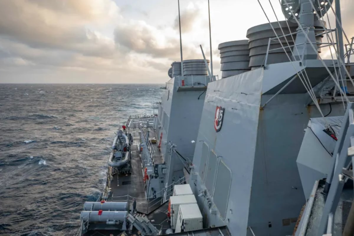 US Warship Sails through Taiwan Strait amidst rising tensions
