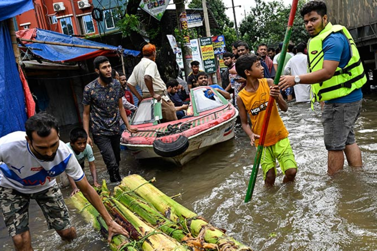 Bangladesh floods claim 13 lives, Affect 4.5 Million people