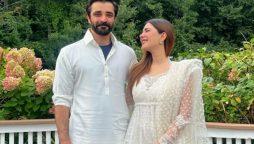 Hamza Ali Abbasi, Naimal Khawar Khan Celebrate Five Years of Marriage