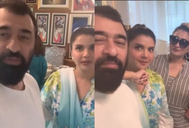 A Sneak peek into Nida Yasir and Yasir Nawaz’s family lunch