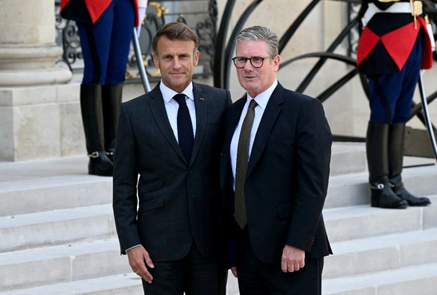 France’s Macron welcomes UK’s Starmer to strengthen European relations