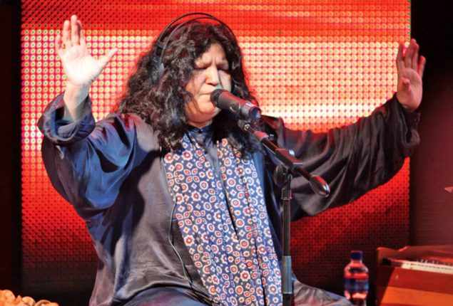 Sufi Music Icon Abida Parveen Features on Times Square Billboard in New York