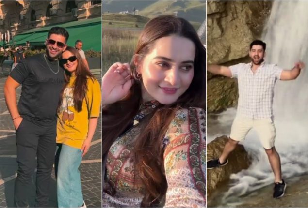 See Photos: Aiman Khan & Muneeb Butt’s Family Vacation in Baku