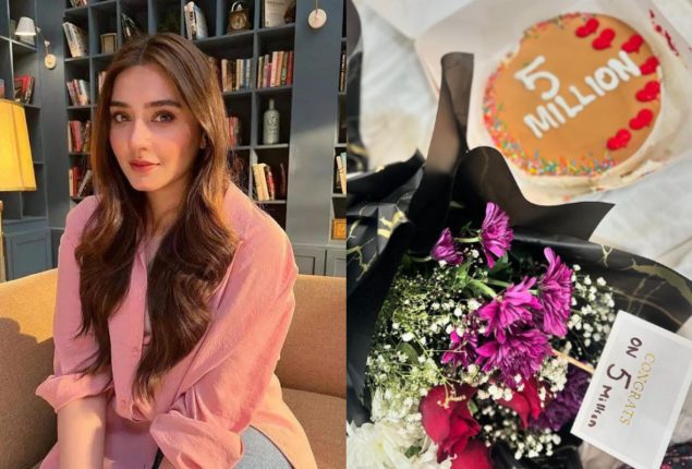 Durefishan Saleem Celebrates 5 Million Instagram Followers, Fans Shower Love