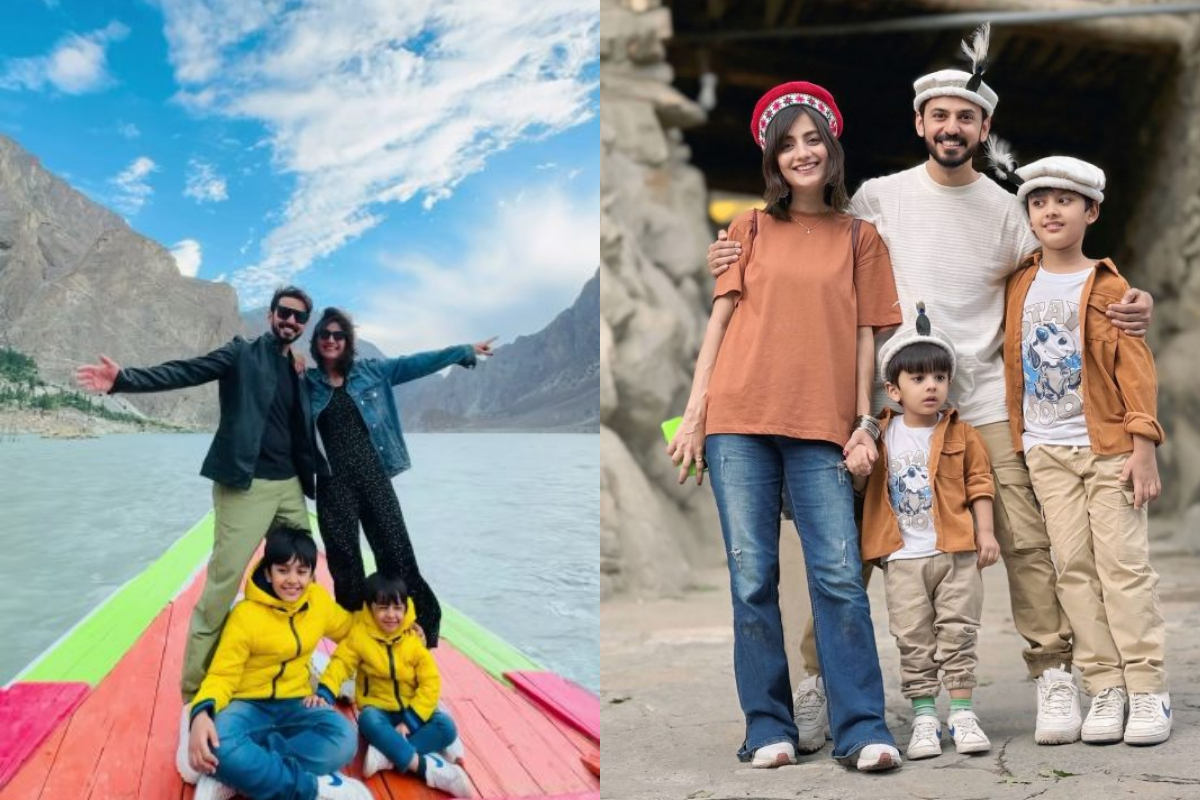 Bilal Qureshi & Uroosa Qureshi shares heartwarming moments at Attabad lake