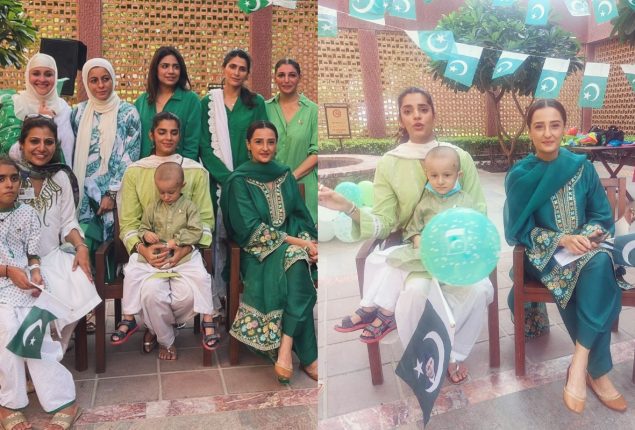 Momal Sheikh and Sanam Saeed join hands to bring hope and solace to Children battling cancer