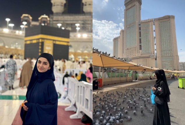 Merub Ali and family share special moments from Umrah