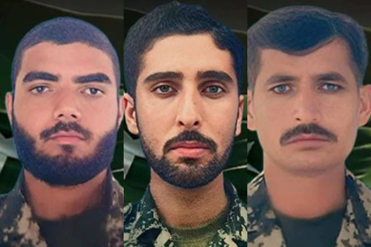 Three soldiers