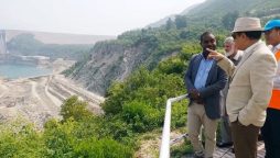 WAPDA chief, WB team review construction progress on Tarbela project