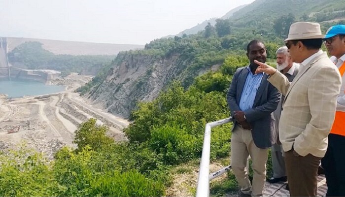 WAPDA chief, WB team review construction progress on Tarbela Extension Project
