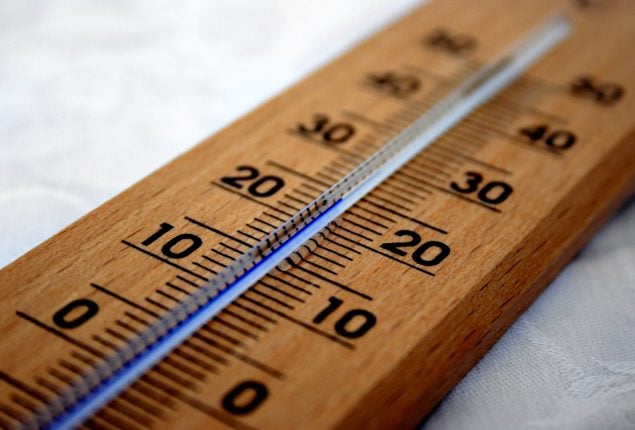 Temperature in Karachi
