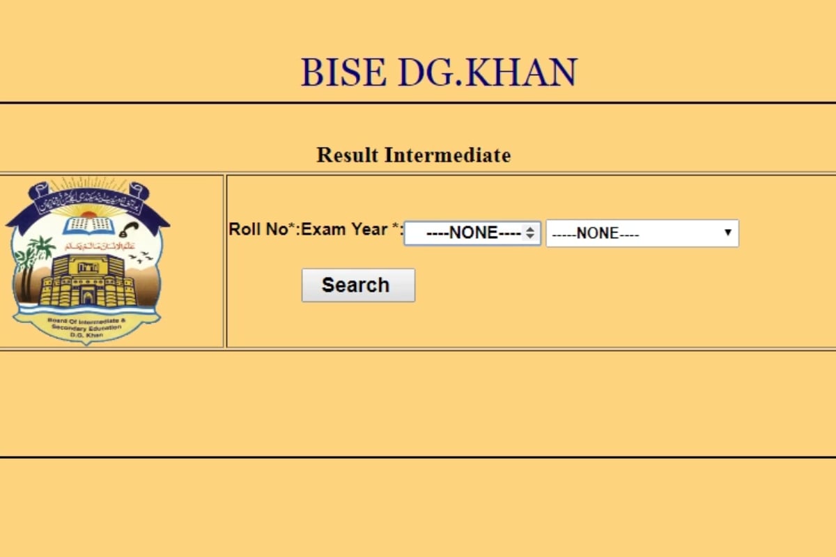 BISE DG Khan inter part 2 results