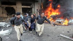 One killed and 18 injured in Swabi police station blast